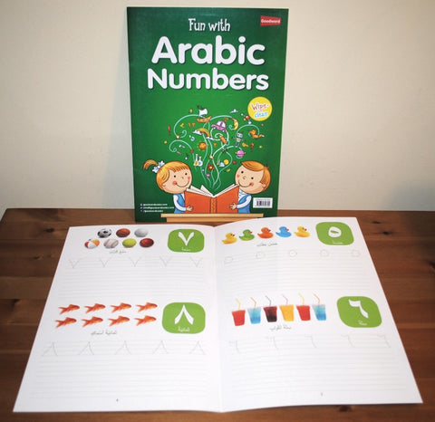 Wipe-Clean Fun With Arabic Numbers
